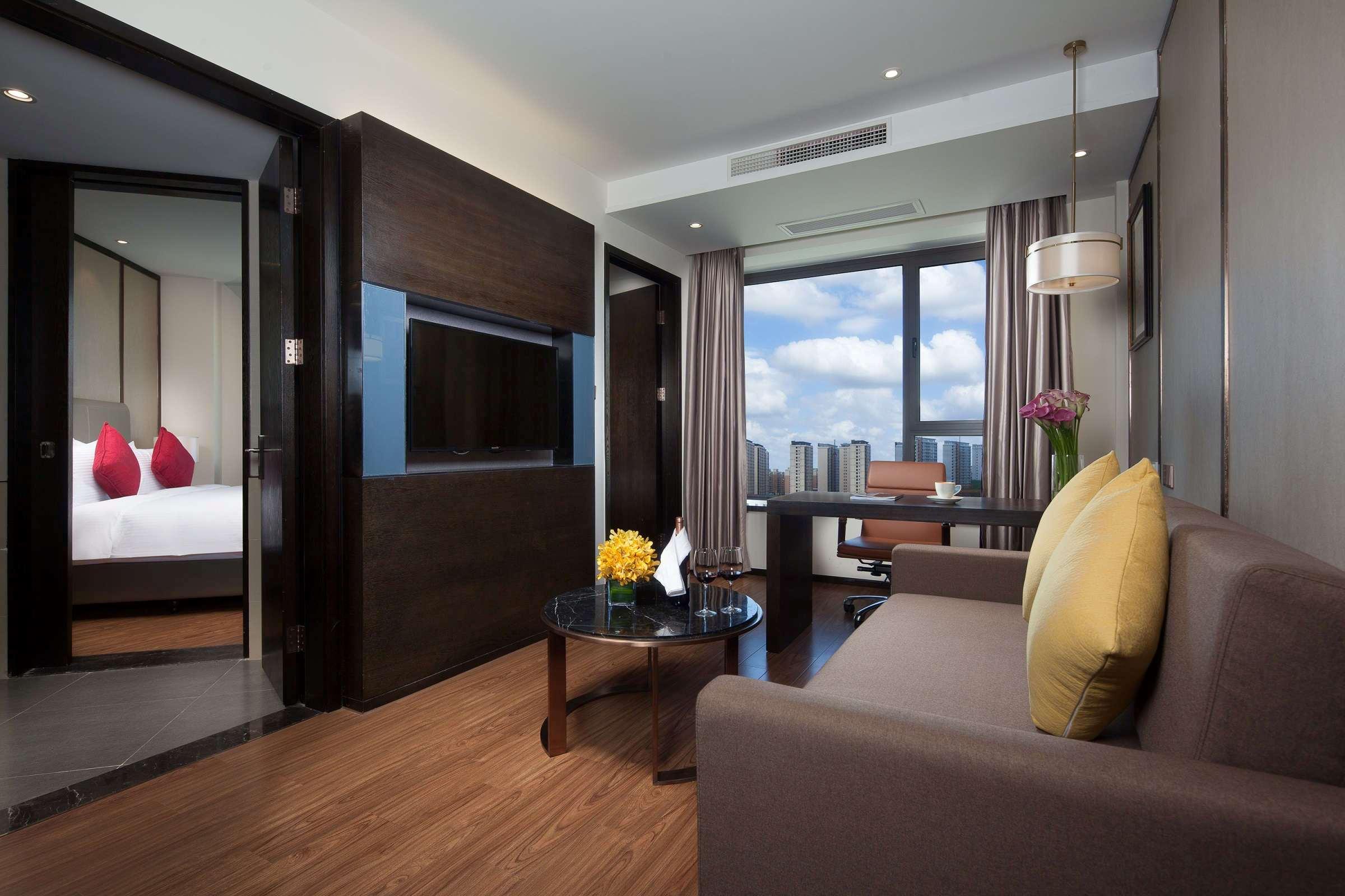 Ramada Shanghai Songjiang Buitenkant foto