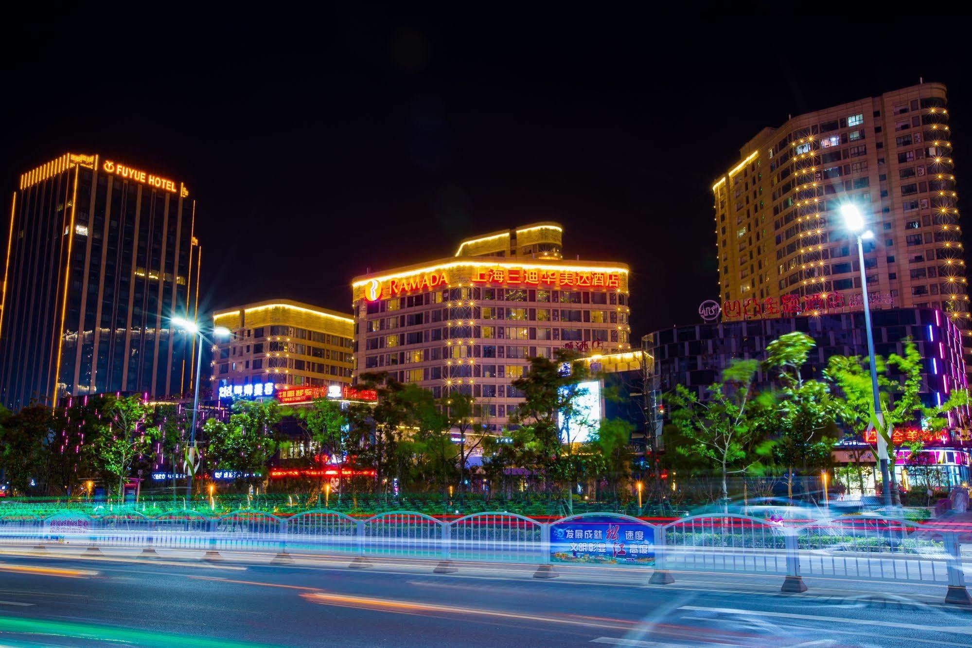 Ramada Shanghai Songjiang Buitenkant foto
